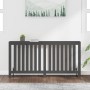 Solid pine wood radiator cover in gray, 169x19x84 cm by vidaXL, Accessories for heating radiators - Ref: Foro24-822583, Price...