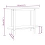 Konsolentisch aus massiver Kiefer honigbraun 110x40x80 cm von vidaXL, Couchtisch - Ref: Foro24-822300, Preis: 61,90 €, Rabatt: %