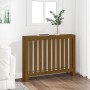 Solid pine wood radiator cover honey brown 108.5x19x84 cm by vidaXL, Accessories for heating radiators - Ref: Foro24-822574, ...