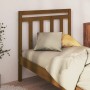 Cabecero de cama madera maciza pino marrón miel 95x4x100 cm de vidaXL, Cabeceros y pies de cama - Ref: Foro24-822245, Precio:...