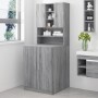 Sonoma Gray Plywood Washing Machine Cabinet by vidaXL, Accessories for washing machines and dryers - Ref: Foro24-3120183, Pri...