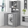 Sonoma Gray Plywood Washing Machine Cabinet by vidaXL, Accessories for washing machines and dryers - Ref: Foro24-3120183, Pri...