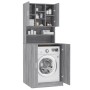 Sonoma Gray Plywood Washing Machine Cabinet by vidaXL, Accessories for washing machines and dryers - Ref: Foro24-3120183, Pri...