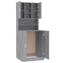 Sonoma Gray Plywood Washing Machine Cabinet by vidaXL, Accessories for washing machines and dryers - Ref: Foro24-3120183, Pri...