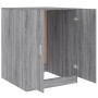 Sonoma Gray Plywood Washing Machine Cabinet by vidaXL, Accessories for washing machines and dryers - Ref: Foro24-3120183, Pri...