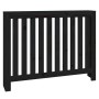 Solid black pine wood radiator cover 108.5x19x84 cm by vidaXL, Accessories for heating radiators - Ref: Foro24-822575, Price:...