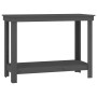 Solid gray pine wood workbench 110x50x80 cm by vidaXL, Work tables - Ref: Foro24-822503, Price: 100,87 €, Discount: %