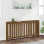 Solid pine wood radiator cover honey brown 169x19x84 cm by vidaXL, Accessories for heating radiators - Ref: Foro24-822584, Pr...