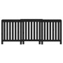 Solid black pine wood radiator cover 210x21x85 cm by vidaXL, Accessories for heating radiators - Ref: Foro24-822590, Price: 1...