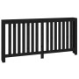 Solid black pine wood radiator cover 169x19x84 cm by vidaXL, Accessories for heating radiators - Ref: Foro24-822585, Price: 9...