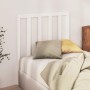 Solid white pine wood bed headboard 95x4x100 cm by vidaXL, Headboards and footboards - Ref: Foro24-822238, Price: 29,37 €, Di...