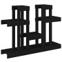 Soporte para plantas madera maciza pino negro 104,5x25x77,5 cm de vidaXL, Soportes para macetas - Ref: Foro24-822101, Precio:...