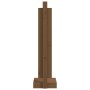 Firewood holder solid pine wood honey brown 33.5x30x110 cm by vidaXL, Firewood bags and holders - Ref: Foro24-822624, Price: ...