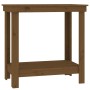 Solid pine wood workbench in honey brown color, 80x50x80 cm. by vidaXL, Work tables - Ref: Foro24-822499, Price: 65,72 €, Dis...