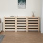 Solid pine wood radiator cover 210x21x85 cm by vidaXL, Accessories for heating radiators - Ref: Foro24-822611, Price: 106,61 ...