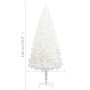 Beleuchteter Weihnachtsbaum mit Lichtern und Kugeln weiß 180 cm von vidaXL, Weihnachtsbäume - Ref: Foro24-3077720, Preis: 139...