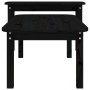 2-piece solid black pine wood coffee table set by vidaXL, Coffee table - Ref: Foro24-822366, Price: 86,99 €, Discount: %