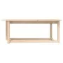 Couchtisch aus massivem Kiefernholz, 110 x 55 x 45 cm von vidaXL, Couchtisch - Ref: Foro24-822167, Preis: 65,44 €, Rabatt: %