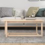 Solid pine wood coffee table 110x55x45 cm by vidaXL, Coffee table - Ref: Foro24-822167, Price: 64,43 €, Discount: %