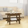 Solid honey brown pine wood coffee table 80x45x45 cm by vidaXL, Coffee table - Ref: Foro24-822295, Price: 48,68 €, Discount: %