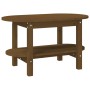 Solid honey brown pine wood coffee table 80x45x45 cm by vidaXL, Coffee table - Ref: Foro24-822295, Price: 48,68 €, Discount: %