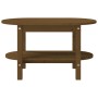 Solid honey brown pine wood coffee table 80x45x45 cm by vidaXL, Coffee table - Ref: Foro24-822295, Price: 48,68 €, Discount: %