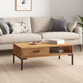 Solid pine wood coffee table 90x50x35 cm by vidaXL, Coffee table - Ref: Foro24-349929, Price: 161,78 €, Discount: %