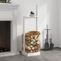 Firewood holder solid white pine wood 33.5x30x110 cm by vidaXL, Firewood bags and holders - Ref: Foro24-822617, Price: 39,91 ...