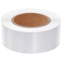 White PVC reflective adhesive tape 5 cm x 20 m by vidaXL, Road and traffic signs - Ref: Foro24-153116, Price: 13,85 €, Discou...