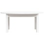 Solid white pine wood coffee table 80x40x35 cm by vidaXL, Coffee table - Ref: Foro24-822348, Price: 53,53 €, Discount: %