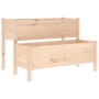 Solid pine wood planter 110x84x75 cm by vidaXL, Pots and planters - Ref: Foro24-822262, Price: 144,99 €, Discount: %