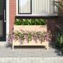 Solid pine wood planter 110x84x75 cm by vidaXL, Pots and planters - Ref: Foro24-822262, Price: 144,99 €, Discount: %