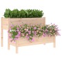 Solid pine wood planter 110x84x75 cm by vidaXL, Pots and planters - Ref: Foro24-822262, Price: 144,99 €, Discount: %