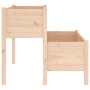 Solid pine wood planter 110x84x75 cm by vidaXL, Pots and planters - Ref: Foro24-822262, Price: 144,99 €, Discount: %