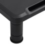 Black monitor stand 38x24x10.5 cm by vidaXL, TV Furniture - Ref: Foro24-51724, Price: 17,57 €, Discount: %