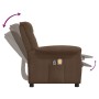 Electric massage chair brown microfiber fabric by vidaXL, Electric massage chairs - Ref: Foro24-3098589, Price: 233,99 €, Dis...