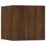 Set de muebles para TV 5 pzas madera contrachapada roble marrón de vidaXL, Muebles TV - Ref: Foro24-3120223, Precio: 145,95 €...