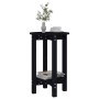 Mesa de centro de madera maciza de pino negro Ø40x60 cm de vidaXL, Mesas de centro - Ref: Foro24-822361, Precio: 44,99 €, Des...