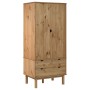 Armario OTTA madera maciza pino 76,5x53x172 cm de vidaXL, Armarios roperos - Ref: Foro24-348588, Precio: 287,64 €, Descuento: %