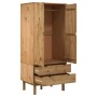 OTTA solid pine wood wardrobe 76.5x53x172 cm by vidaXL, Wardrobes - Ref: Foro24-348588, Price: 287,64 €, Discount: %