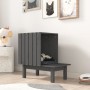 Solid gray pine wood cat house 60x36x60 cm by vidaXL, Cat furniture - Ref: Foro24-822454, Price: 63,11 €, Discount: %