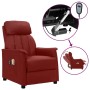 Red synthetic leather electric massage chair by vidaXL, Electric massage chairs - Ref: Foro24-3098505, Price: 223,43 €, Disco...