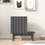 Solid gray pine wood cat house 60x36x60 cm by vidaXL, Cat furniture - Ref: Foro24-822454, Price: 63,11 €, Discount: %