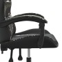 Silla gaming giratoria cuero sintético negro y camuflaje de vidaXL, Sillones para videojuegos - Ref: Foro24-349554, Precio: 1...