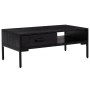 Mesa de centro madera maciza de pino negro 90x50x35 cm de vidaXL, Mesas de centro - Ref: Foro24-349930, Precio: 151,27 €, Des...