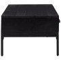 Mesa de centro madera maciza de pino negro 90x50x35 cm de vidaXL, Mesas de centro - Ref: Foro24-349930, Precio: 151,27 €, Des...