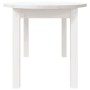 Solid white pine wood coffee table 110x55x45 cm by vidaXL, Coffee table - Ref: Foro24-822343, Price: 71,21 €, Discount: %