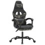 Drehbarer Gaming-Stuhl und Fußstütze aus Kunstleder von vidaXL, Gaming-Stühle - Ref: Foro24-349566, Preis: 129,99 €, Rabatt: %