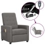 Electric massage chair light gray fabric by vidaXL, Electric massage chairs - Ref: Foro24-3098650, Price: 228,65 €, Discount: %