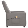 Electric massage chair light gray fabric by vidaXL, Electric massage chairs - Ref: Foro24-3098650, Price: 228,65 €, Discount: %